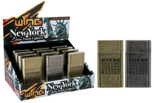 $9.99 Liberty Quote Metal Turbo Lighter (12/240) (240 lighters per quantity ordered) $9.99 Liberty Quote Metal Turbo Lighter (12/240) (240 lighters per quantity ordered)