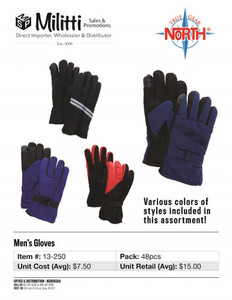 $14.99 Men's Gloves Assortment $14.99 Men's Gloves Assortment