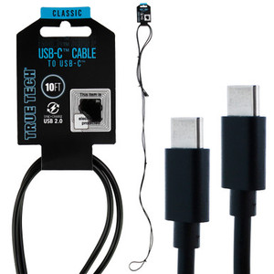 $11.99 USB-C to USB-C 2.0 10FT Classic Cable PVC