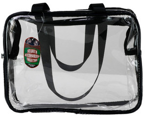 $11.99 Clear Purses with Black Trim
