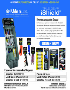 Eyewear Accessories Shipper - 72pcs Eyewear Accessories Shipper - 72pcs