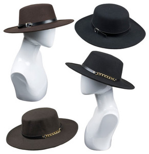 $9.99 Round Rim Hat - Fall Fashion - Women's $9.99 Round Rim Hat - Fall Fashion - Women's