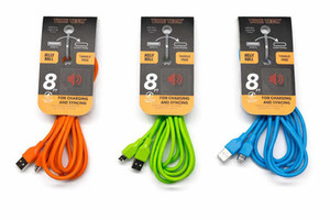 $14.99 Lightning to USB-A 8 FT Jelly Roll Cable