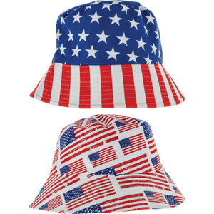 $9.99 Reversible USA Bucket Hat