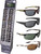 Pro Guide Camo Sunglasses Shipper - 48pcs