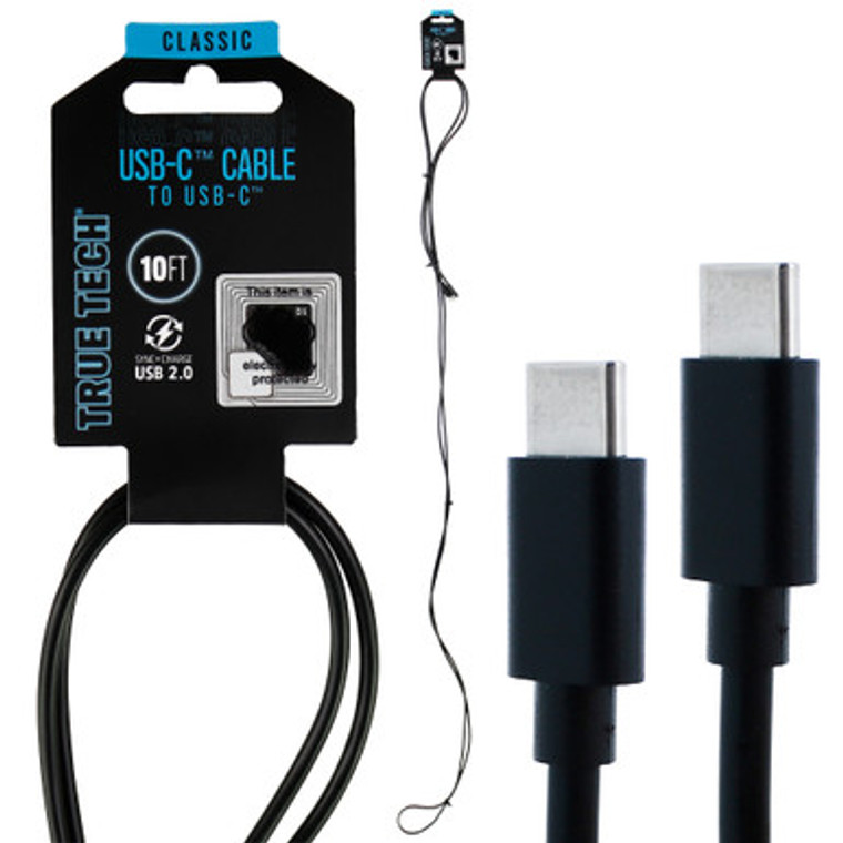 $11.99 USB-C to USB-C 2.0 10FT Classic Cable PVC