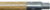 Brushman 60'' Threaded Wood Handle
