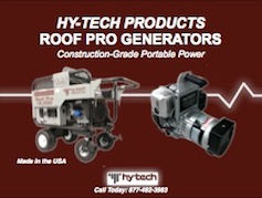 Hy-Tech Products Roof Pro Generators Brochures