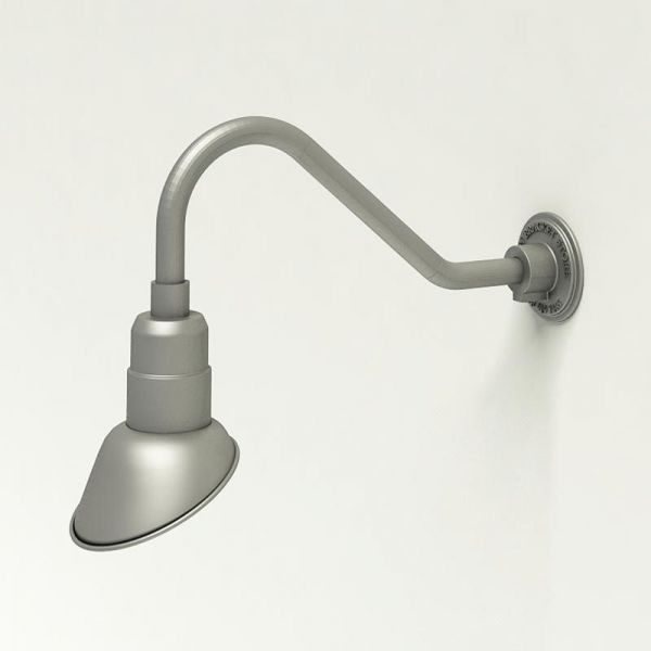 Classic Angle Shade Gooseneck Sign Light