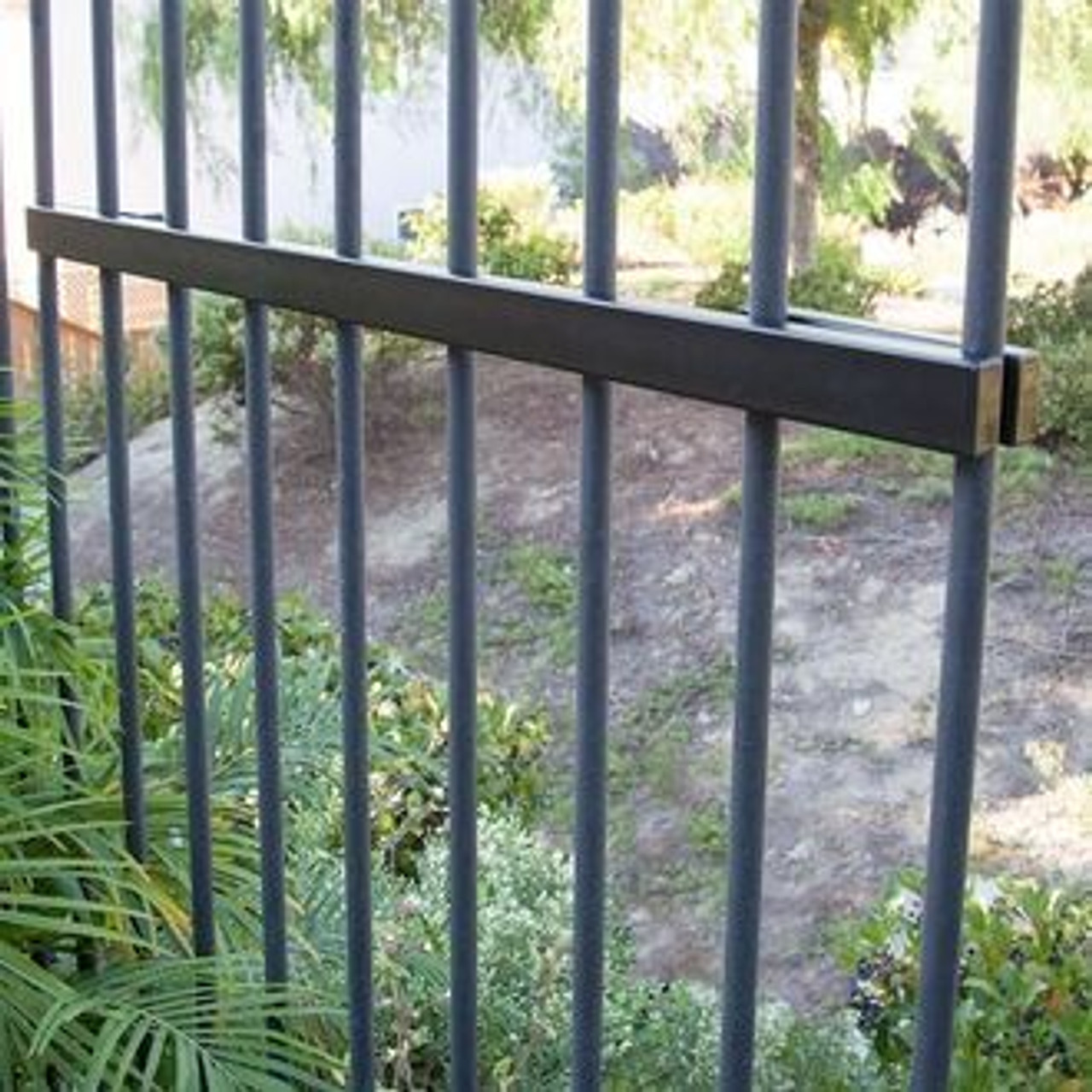 Sign Holder for Metal Fences