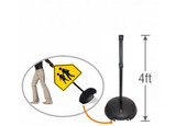 Tip n Roll Portable Sign Pole Tip n Roll Portable Sign Pole