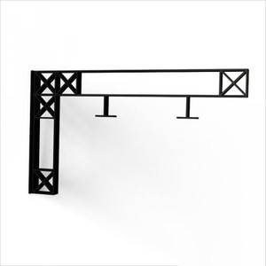 Crosshatch Truss Fixed Mount Sign Bracket on white background Crosshatch Truss Fixed Mount Sign Bracket on white background