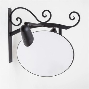 Lighted Milano Fixed Sign Bracket Kit Lighted Milano Fixed Sign Bracket Kit