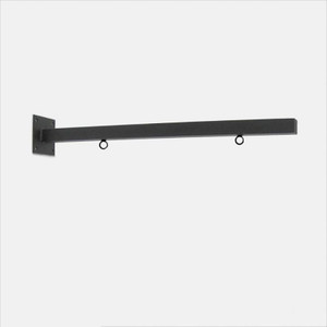 Straight Arm Sign Bracket with Rings Straight Arm Sign Bracket with Rings