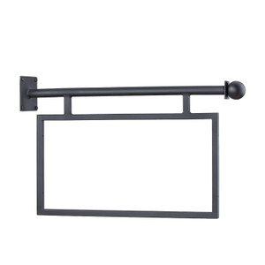 Bel Forte Sign Bracket with Framed (non-swinging) Sign Frame Bel Forte Sign Bracket with Framed (non-swinging) Sign Frame