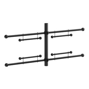 Double Trapeze Banner Bracket - Post Mount Double Trapeze Banner Bracket - Post Mount
