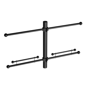 Bottom Tensioning Double Trapeze Banner Bracket Set - Post Mount Bottom Tensioning Double Trapeze Banner Bracket Set - Post Mount