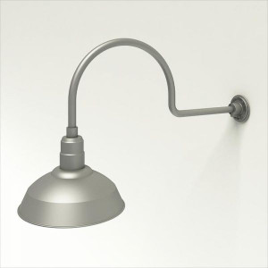 14" Classic Warehouse Shade Gooseneck Sign Light 14" Classic Warehouse Shade Gooseneck Sign Light