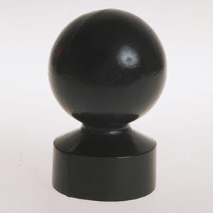 Cast Aluminum Ball Finial for 3" Post Cast Aluminum Ball Finial for 3" Post