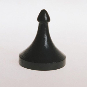 Saratoga Cast Aluminum Finial for a 3" Diameter Post Saratoga Cast Aluminum Finial for a 3" Diameter Post