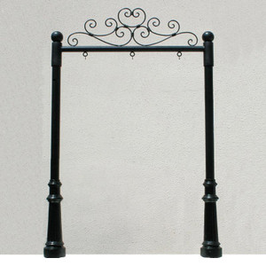 50" Ornamental Post and Panel System