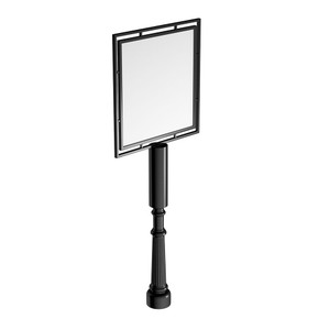 Contemporary Sign Holder System Contemporary Sign Holder System