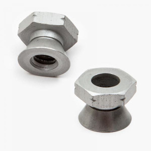 Aluminum Break Away Nuts - Pair