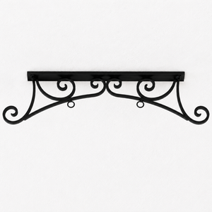 40" Bordeaux Ceiling Mount Sign Bracket on white background