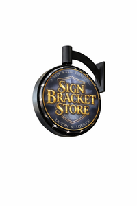 Motorized Rotating Sign Bracket – 360° Double-Sided Display