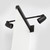 Close up of Set of 2 Lighted Montamar Channel Sign Brackets with PVC sign blank
