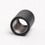 1/2" dia. X 1.5" Aluminum Coupling - Black