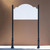 Small Elegant Post and Panel System with white aluminum sign blank