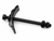 Sign Blank Mounting Hardware for 3" Diameter Posts on white background
