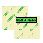 Environmental "Packing List Enclosed" Envelopes