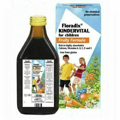 Floradix Kindervital fruity Formula For Children 250ml New