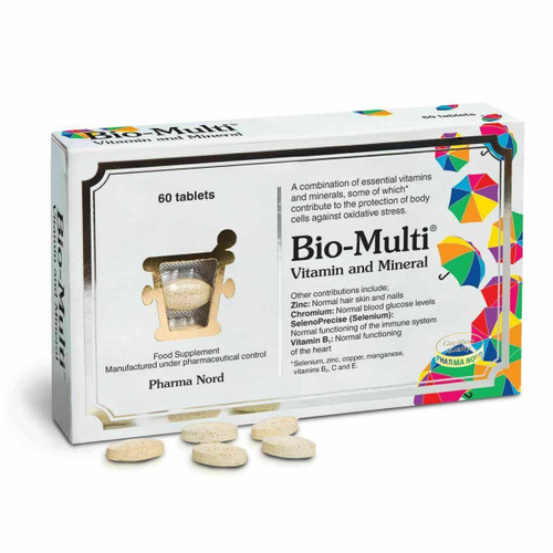 Bio Multi Vitamin and Mineral 60 Tablets Pharma Nord