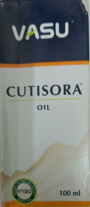 Cutisora oil 100ml renown for reducing scaling, erythema and thickening of skin