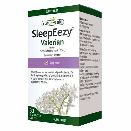 SleepEezy (Valerian) 60 Tabs Natures Aid