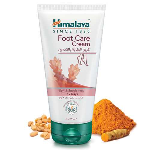 Himalaya Foot care Cream is effective Relief From Dry, Cracked Heels And Rough Feet. Leaves Feet Feeling Soft And Smooth.
Himalaya Foot care Cream has an Effective Combination Of Sal Tree And Fenugreek, Himalaya Herbals Foot Care Cream Effectively Heals Cracks And Relieves Inflamed Conditions.
Himalaya Foot care Cream has Honey And Turmeric Have Effective Antibacterial Action. Regular Use Keeps Feet Soft And Smooth.
