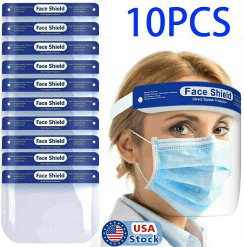 Full Face Shield to help protect the face from respiratory droplets
These Face Shields help protect you and others from the spread of infection