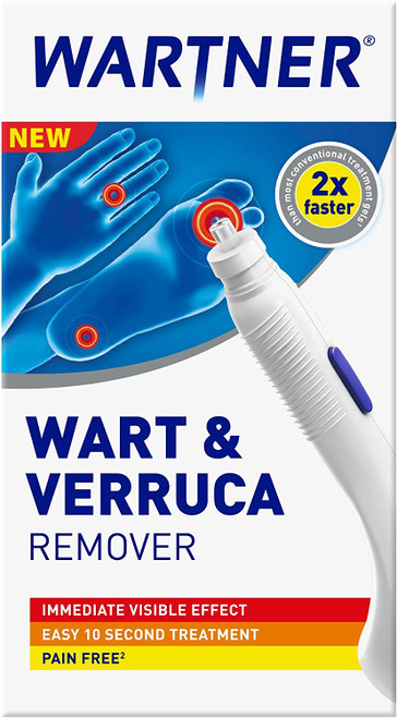 Fast and successful elimination of common verruca and plantar warts