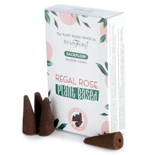 Backflow Incense Cones - Regal Rose