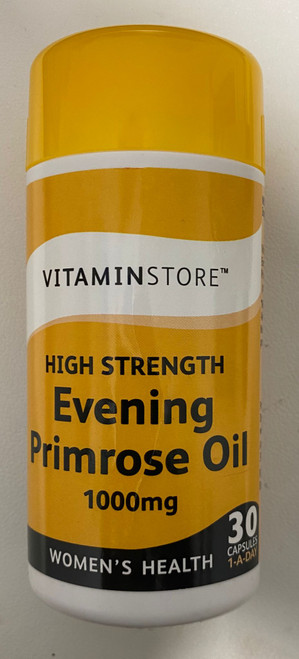 Evening Primrose Oil Capsule high strength 1000mg pre Menopause 30 Capsule