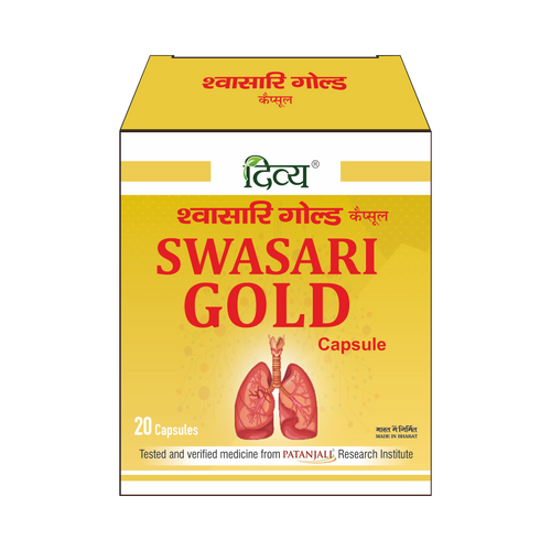 Swasari Gold 20Tab for relief for sore throat , cough respiratory system