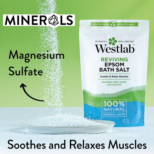 Epsom Bath Salt soothe & relax Muscles 2Kg Reviving