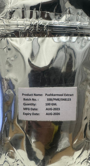 Pushkarmool Extract Powder 100g for Digestive & Respiratory  health