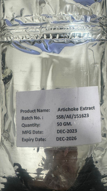 Artichoke Extract Powder 50g for Digestive & Liver Health