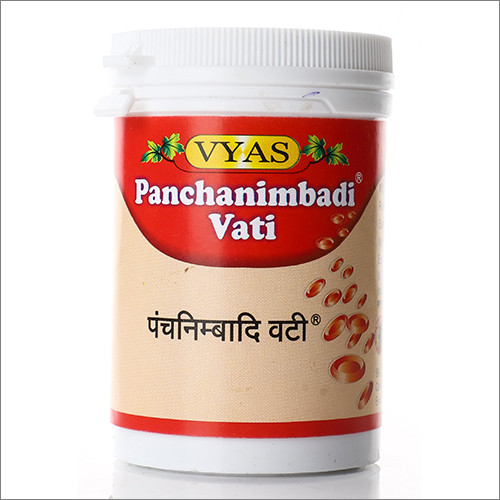 Panchanimbadi Vati supports the skin's wellness 100 tablets