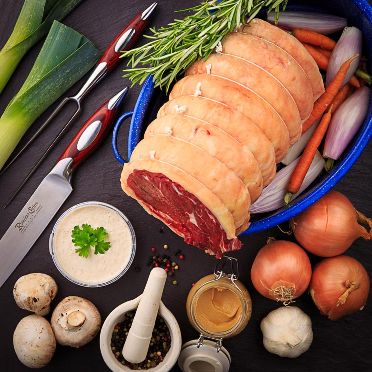 Buy a Rolled Rib of Welsh Beef Online Edwards of Conwy