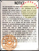 GAS BUILDING: 7 Family | FIREPROOF BUILDING - NON COMBUSTIBLE | HPD required Signs Package (White, Aluminum)-El blanco Line